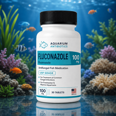 Aquarium Fluconazole, 100mg. 30 count