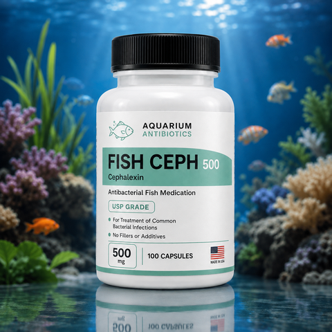 Fish Ceph 500mg 100-Capsules