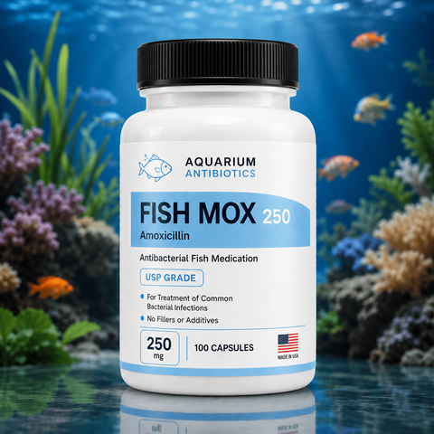 Fish Mox 250mg 100-Capsules