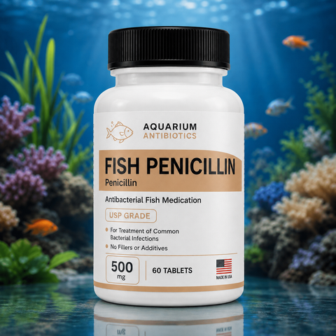 Fish Penicillin 500mg 60-Tablets
